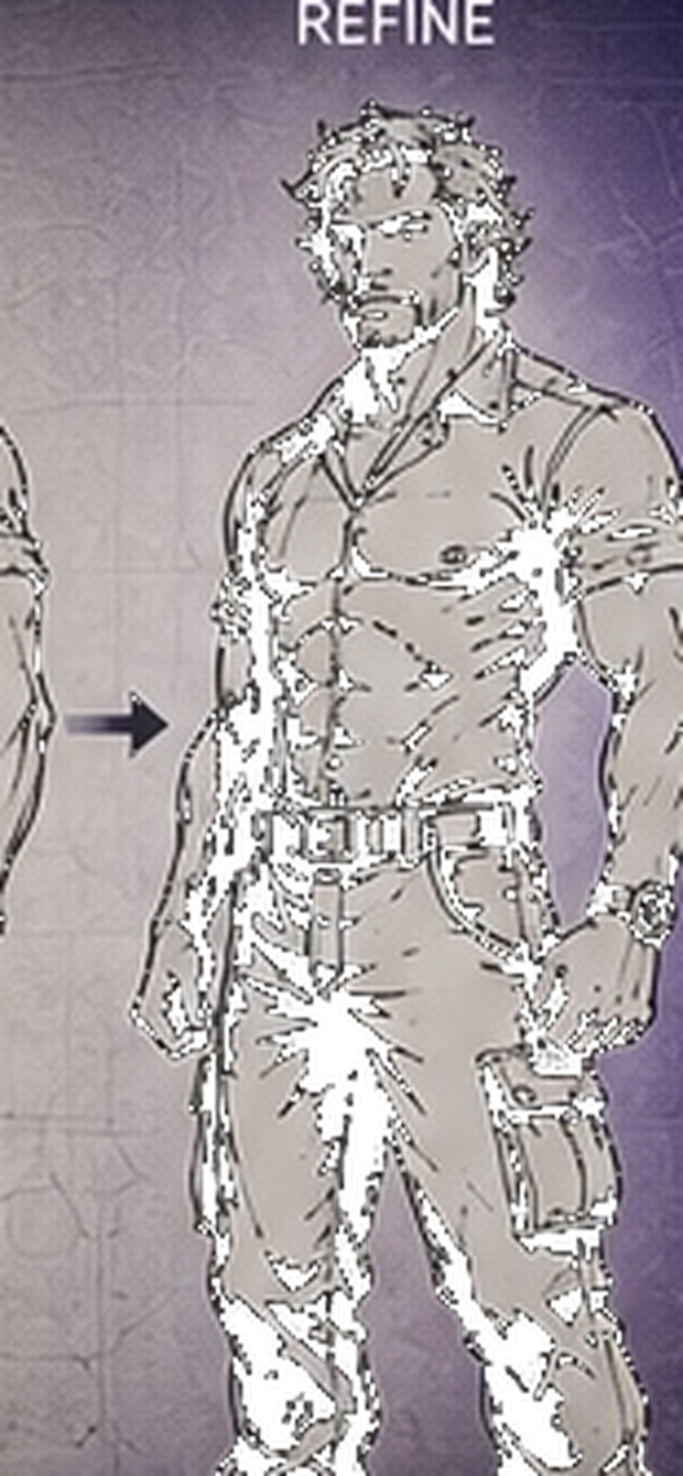 Refined drawing