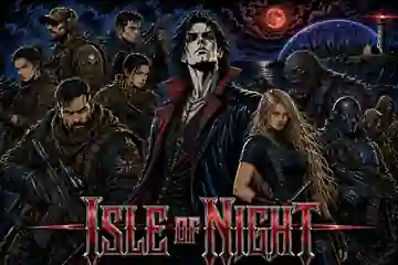 Isle of Night — a vampire, special forces operators and supernatural enemies beneath a blood-red moon